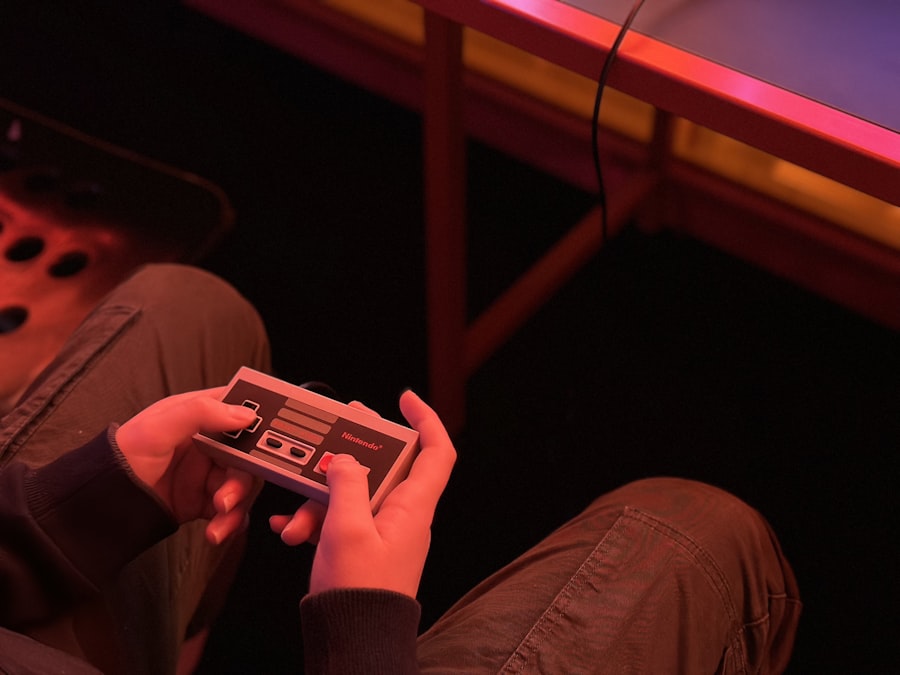 Photo retro video games