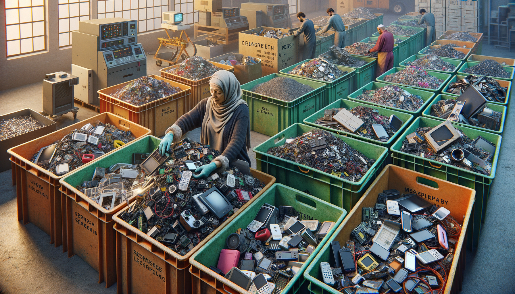 Photo Recycling electronics